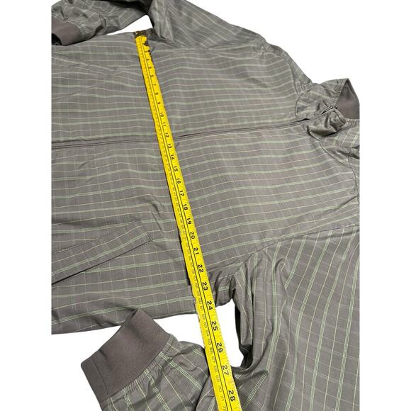 Tiger Woods Collection Men’s Plaid Lightweight Golf Bomber Jacket - size L - Picture 6 of 9